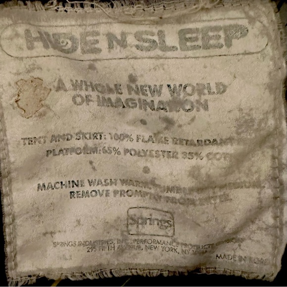 SOLD Transformers 1985 G1 Hide N Sleep Bed Tent Fort *Material/Fabric only - Picture 7 of 8